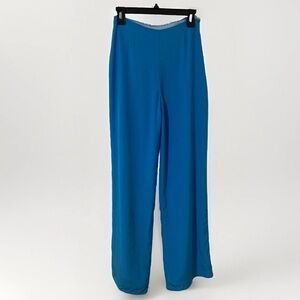 New Sky Blue STAUD Silk Like Pants Size 4